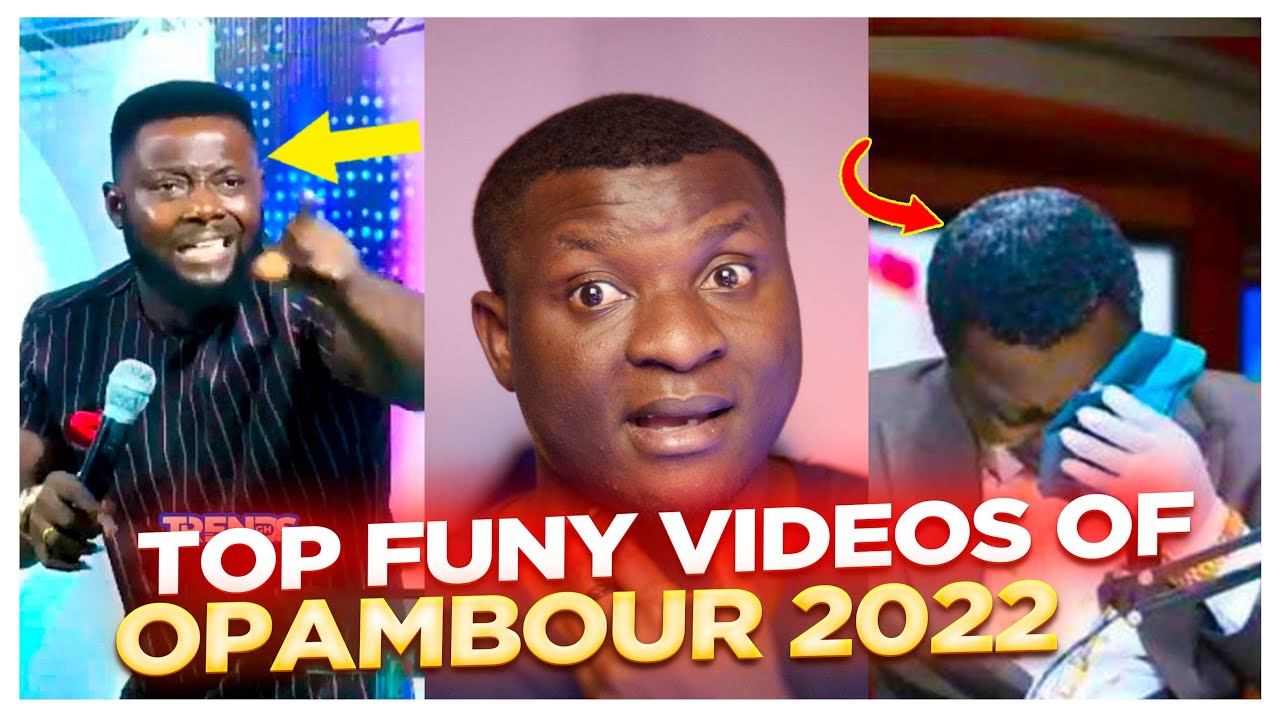 OPAMBOUR FUNNY MOMENT - OPAMBOUR CRUSHES WITH JUNIOR PASTORS 2022 @MrSethEkow