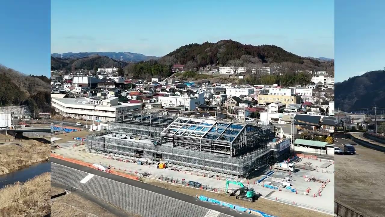 既存の道の駅のすぐそばにもう一つの道の駅？！「道の駅奥久慈だいごWEST」工事の様子