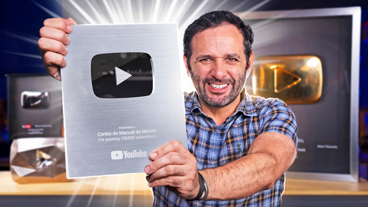 A PLACA que esse canal NUNCA RECEBEU!