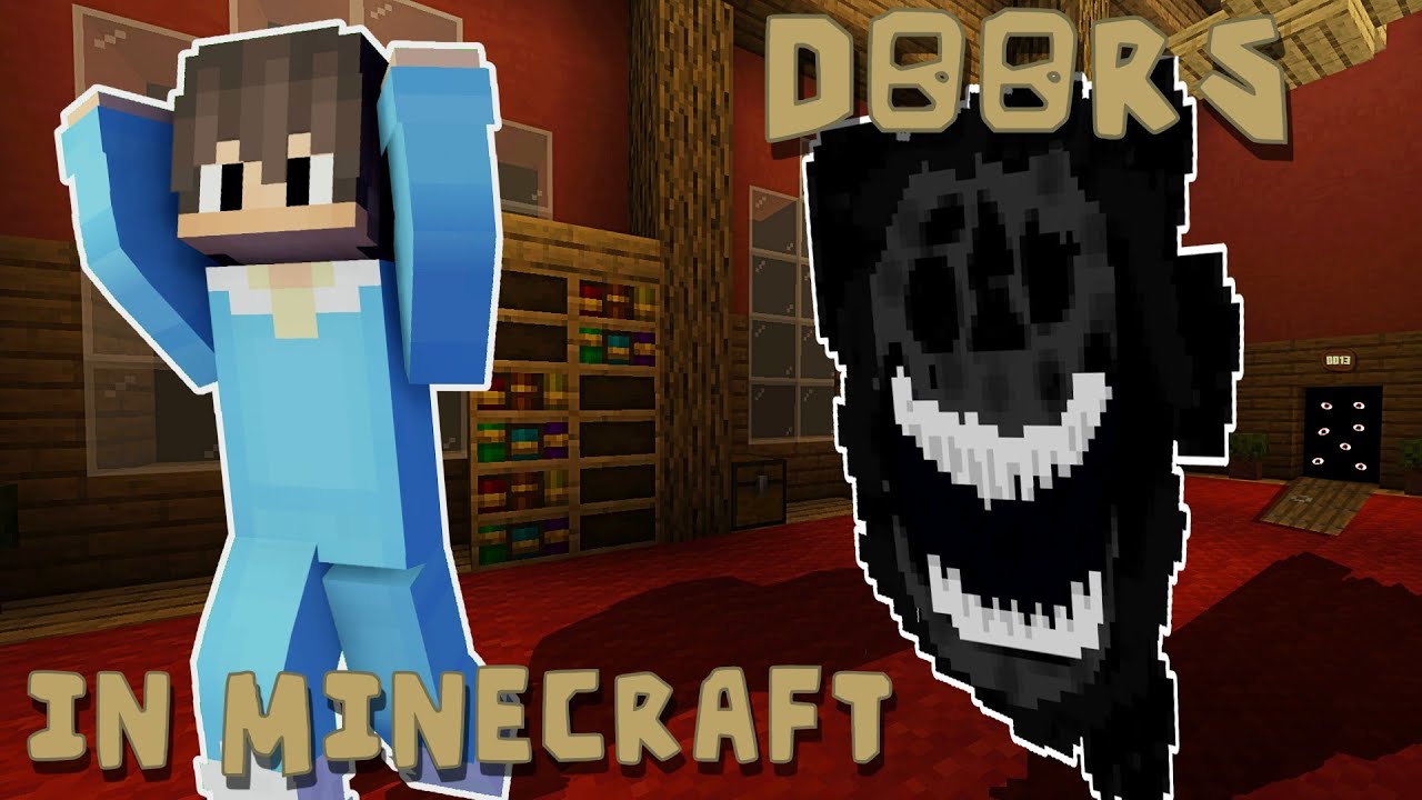 Играем в DOORS в MINECRAFT! - ParkeyPlayz