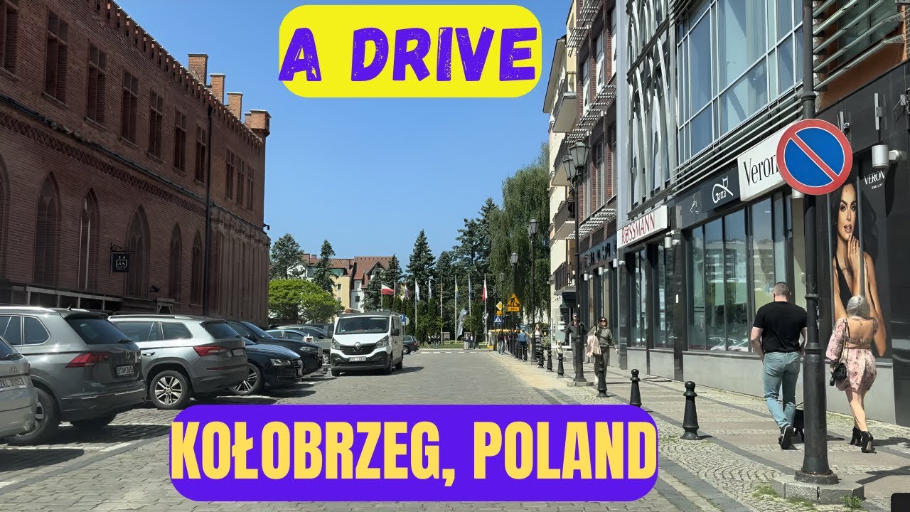 A drive in Kołobrzeg, Poland: How the city is growing: Urban form, land use, and infrastructure