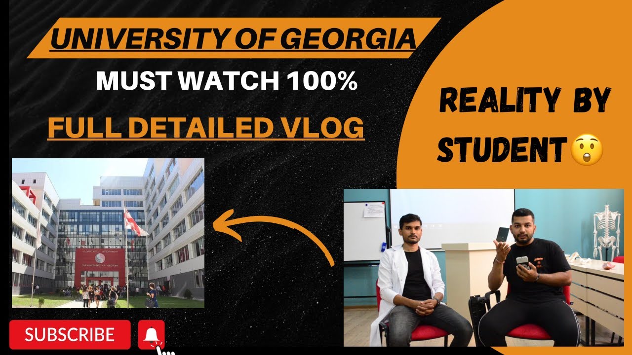 UNIVERSITY OF GEORGIA | Full Detailed Vlog | Must Watch Before Taking Admission 100% |@dr.anandmani