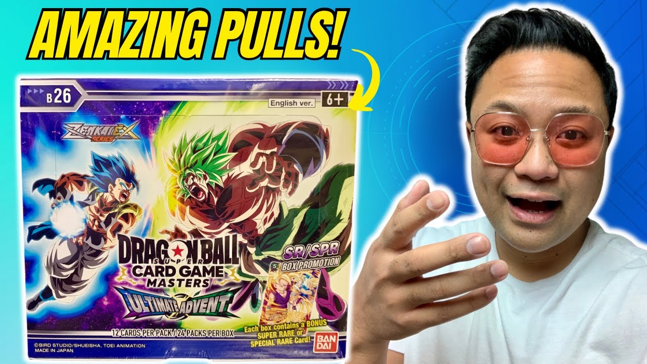 AMAZING PULLS! Dragon Ball Super Masters Ultimate Advent Box