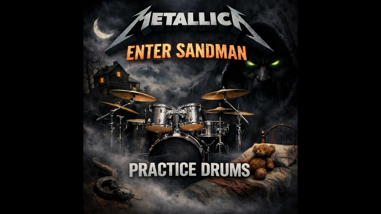 Metallica - Enter Sandman Practice Drums