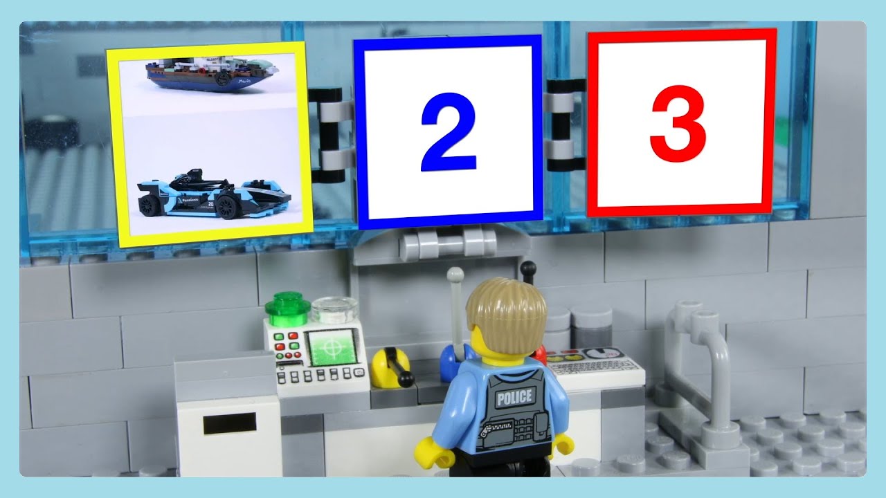 Ein Polizeiauto bauen LEGO Stopmotion | Billy Bricks | WildBrain Deutsch