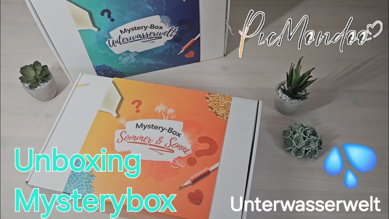 Diamondpainting Picmondoo Mysterybox kompletter Spoiler + Rabattcode 🤤