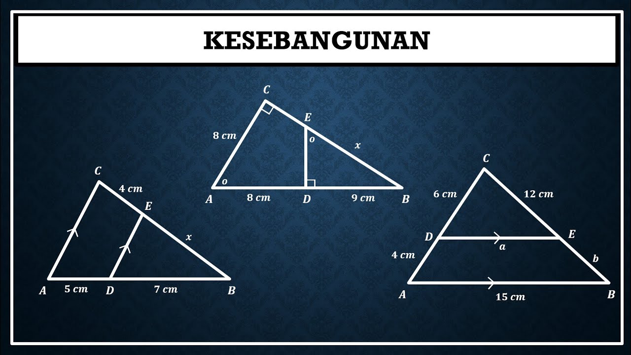 Kesebangunan pada segitiga