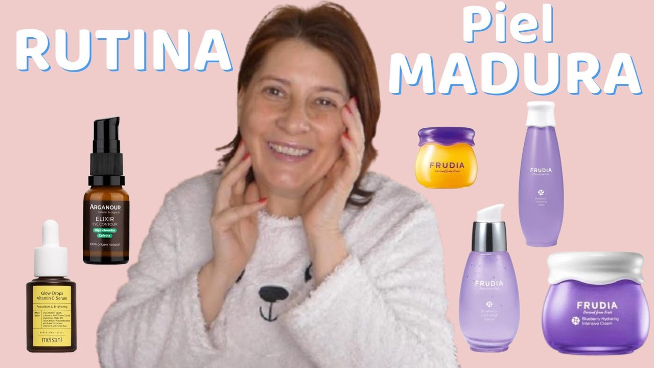 🧴NUEVA rutina con PRODUCTOS económicos PIEL SECA y MADURA 🩷
