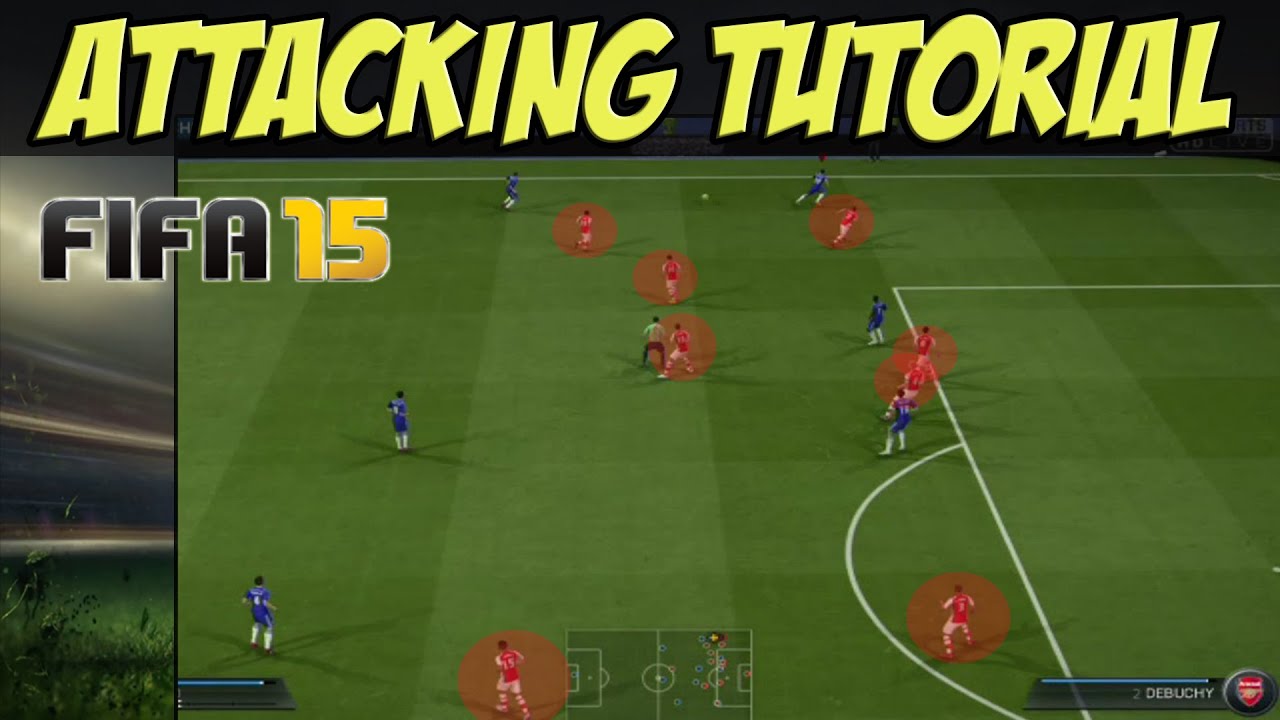 FIFA 15 TUTORIAL HOW TO SCORE AGAINST PLAYERS THAT PARK THE BUS / Left Analog dribbling technique