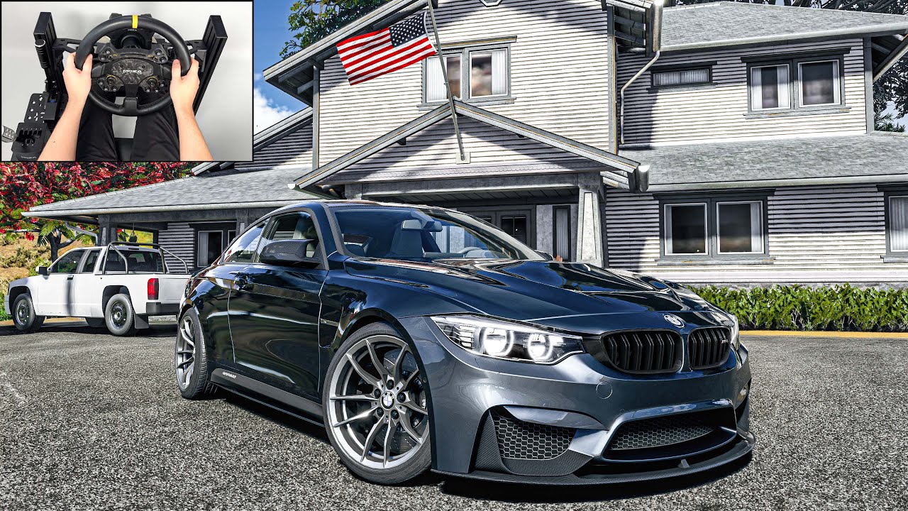 BMW M4 | The Crew Motorfest | Steering Wheel Gameplay