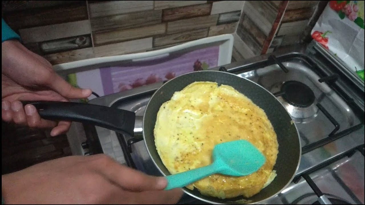 طريقة عمل بيض اومليت 🍳 طاسة بيض اومليت