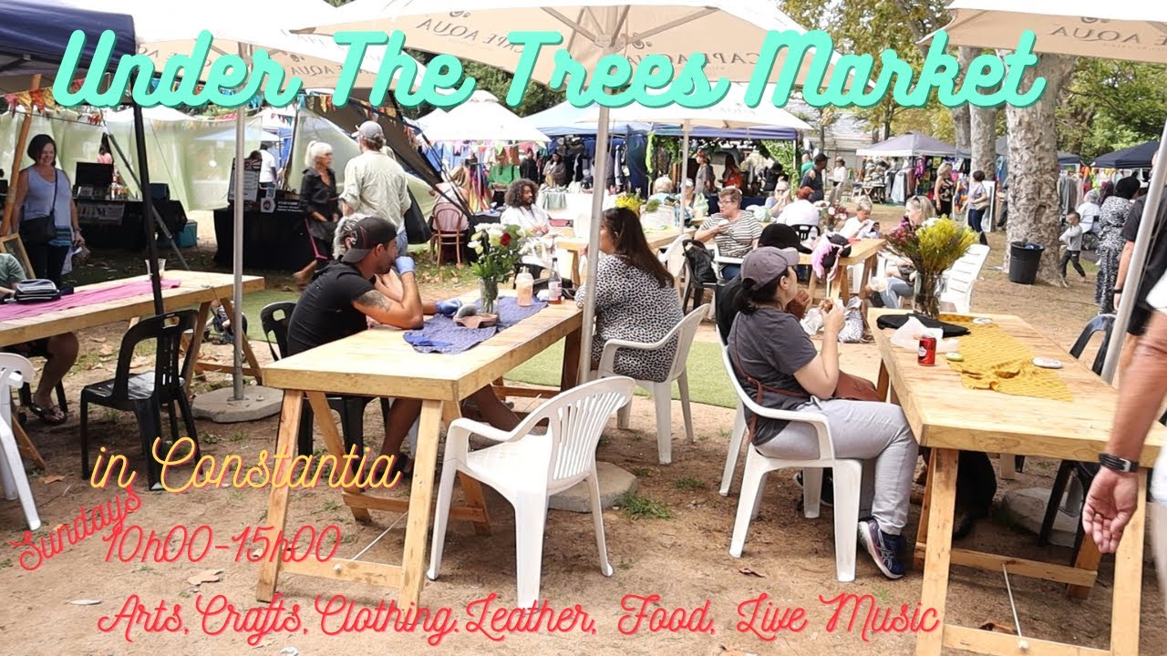 Under The Trees Market in Constantia, Cape Town