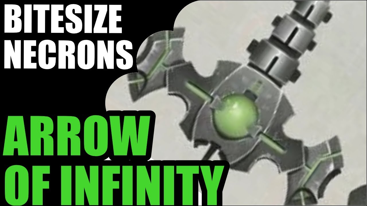 Necron Arrow of Infinity Relic - Bitesized Necrons -  9th Edition