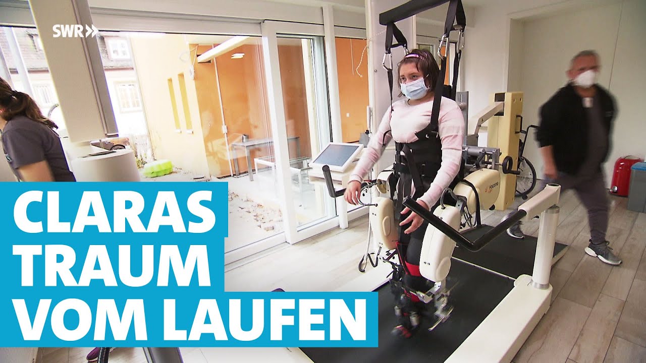 Clara (10) will laufen lernen