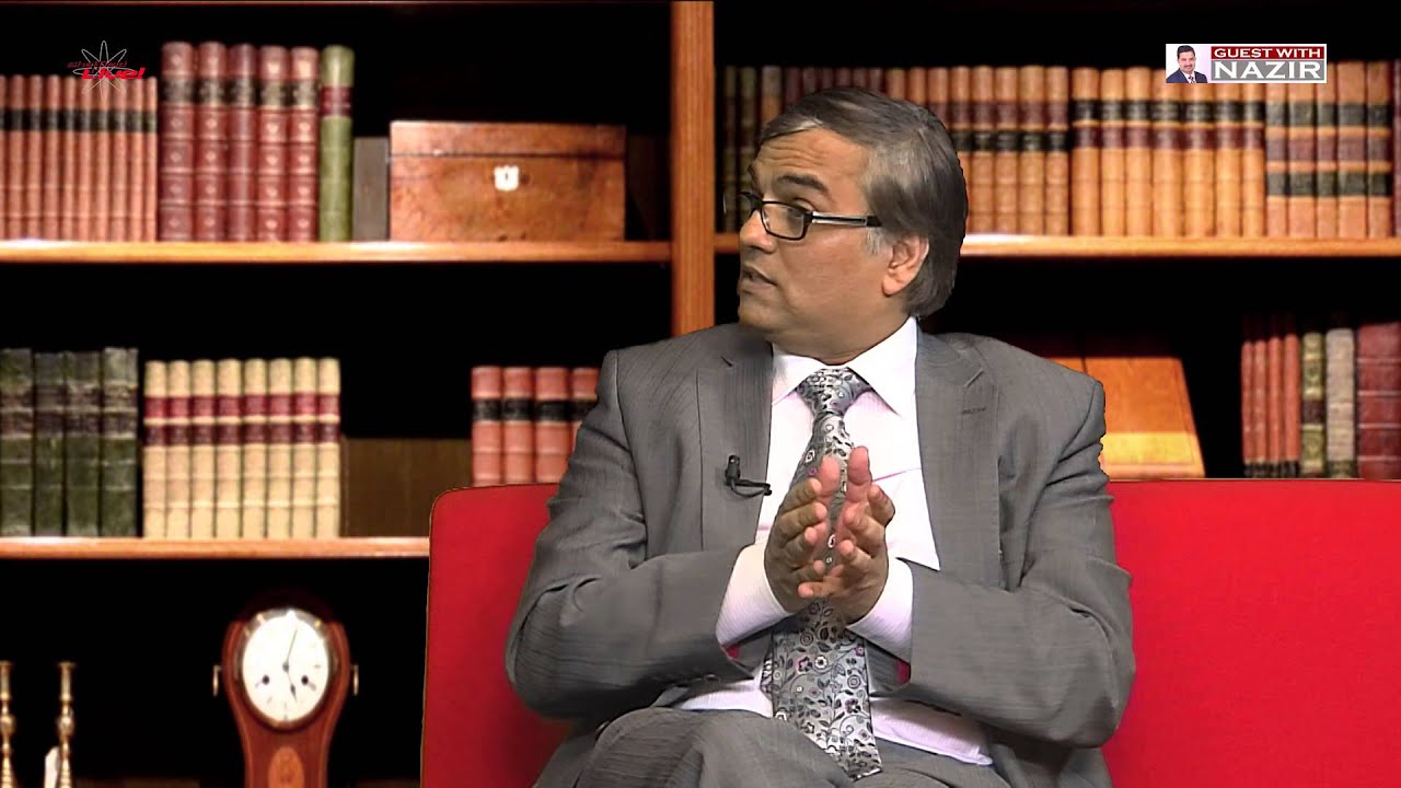 Guest with Nazir-  Barrister Amjad Malik