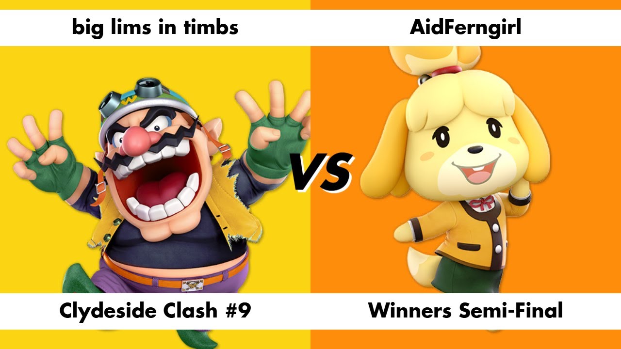 big lims in timbs (Wario) vs AidFerngirl (Isabelle) - Clydeside Clash 9 Winners Semi-Final