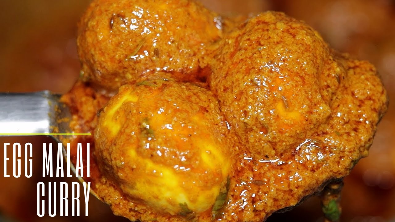 EGG MALAI MASALA | EGG MALAI CURRY | EGG MASALA CURRY | ANDA MALAI CURRY | EGG MALAI CURRY RECIPE