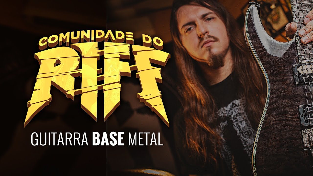 Conheça a COMUNIDADE DO RIFF | Guitarra Base Metal