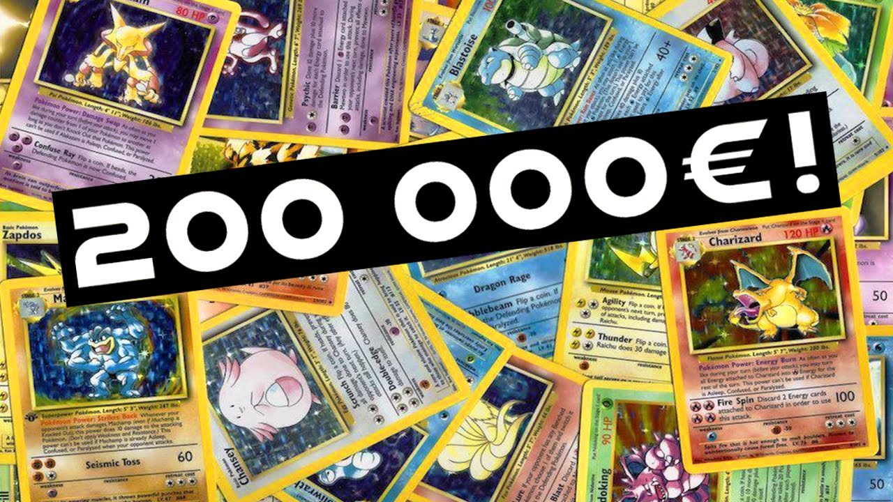 TOP 10 des CARTES POKÉMON LES PLUS CHERS