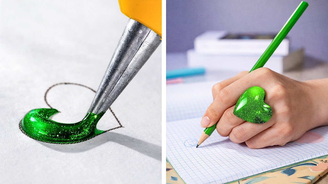 Unexpected High Fashion Accessories Created Using Your Hot Glue Gun