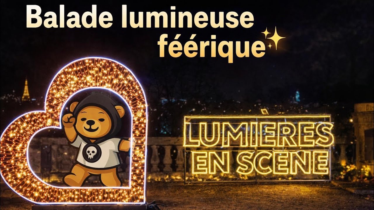 Une balade nocturne à Lumières en seine ✨