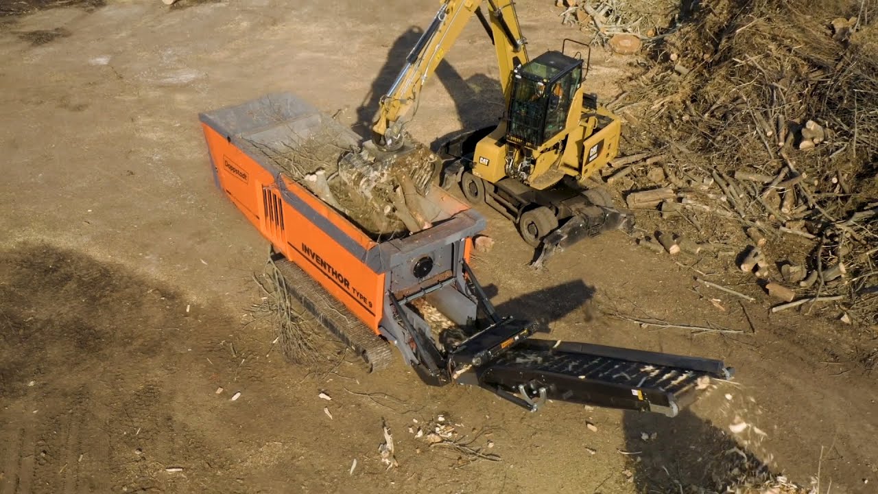 Doppstadt INVENTHOR Type 9 High Torque Shredder Walk Around