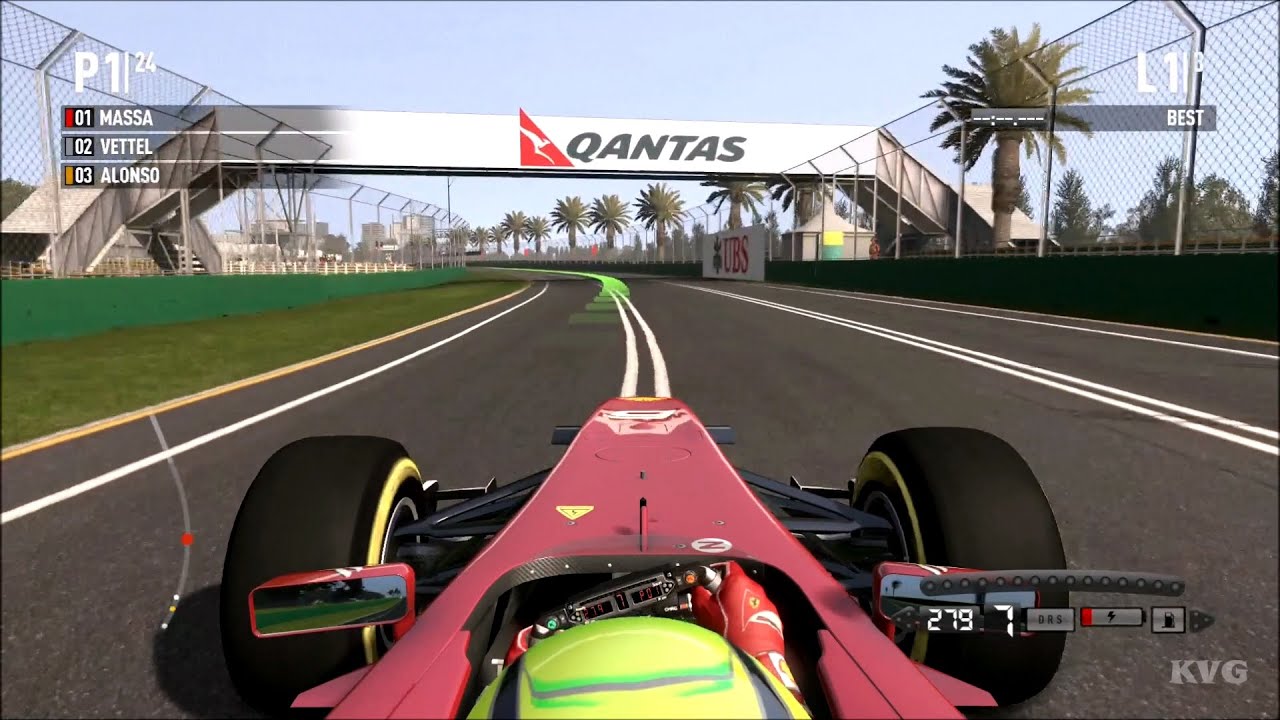 F1 2011 - Melbourne Grand Prix Circuit - Melbourne (Australian Grand Prix) - Gameplay