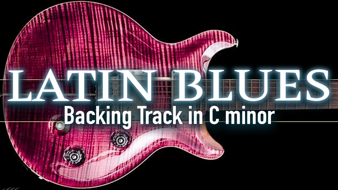 Morning Latin Blues Backing Track in C minor | SZBT 1105