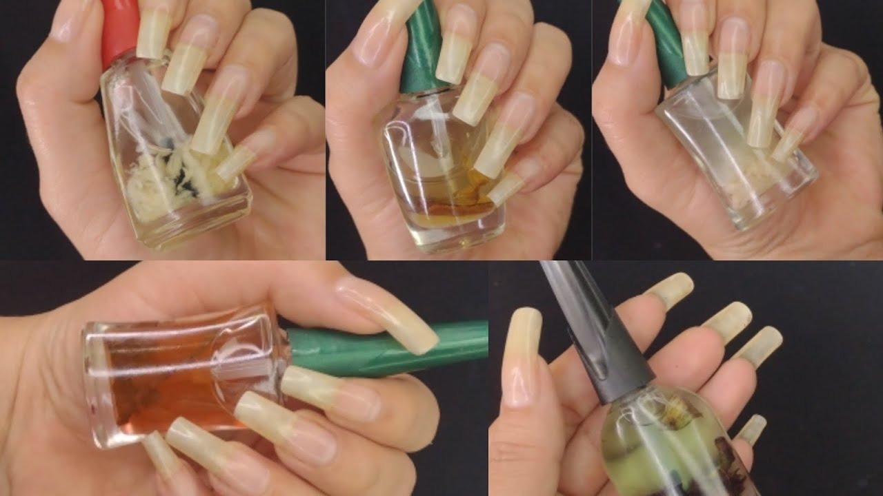 5 TRATAMIENTOS NATURALES PARA LOGRAR TENER UNAS UÑAS LARGAS FUERTES SALUDABLES 👌 (RECETA NATURAL)