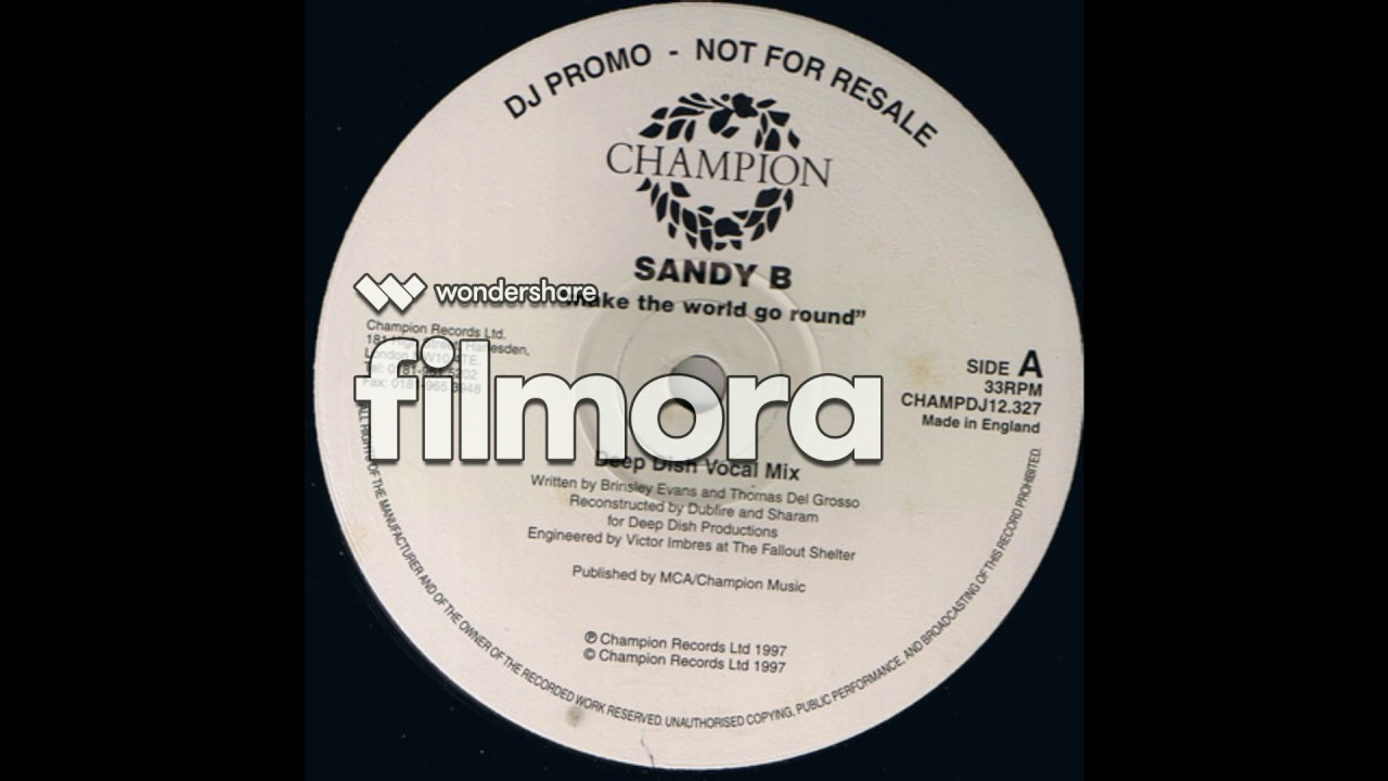 Sandy B - Make The World Go Round  (Curtis & Moore Dub)