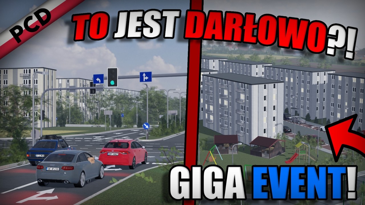 OGROMNE POWIĘKSZENIE DARŁOWA W Polish Car Driving - EVENT!