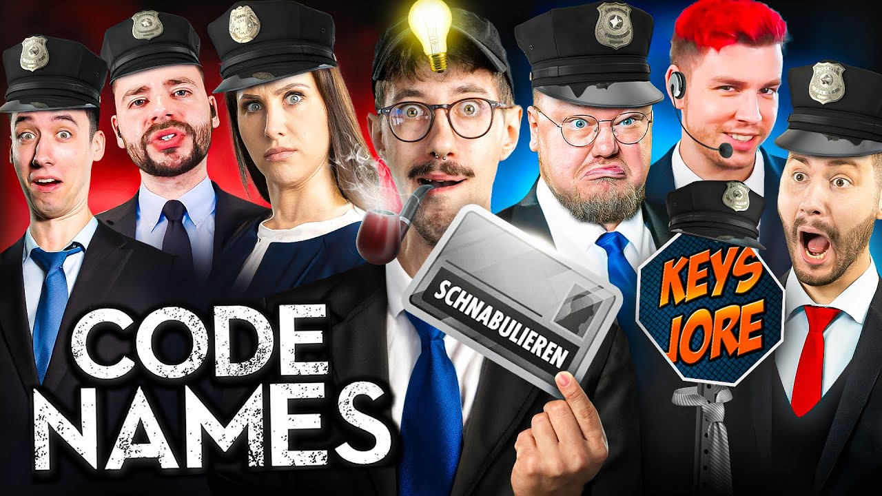 Dicke Codenames Lobby feat. @KeysJore @SevHorror @gnu und co!