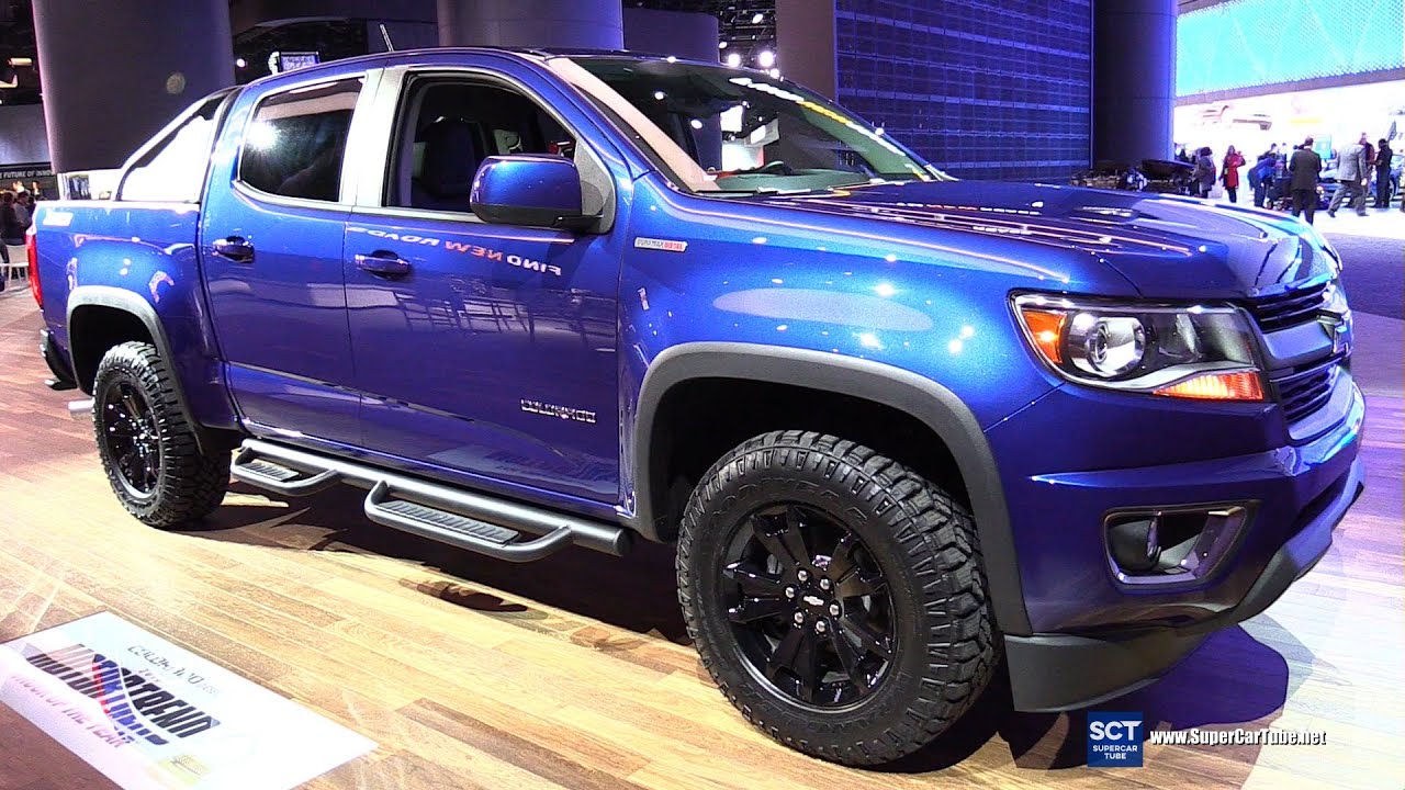 2016 Chevrolet Colorado Z71 - Exterior and Interior Walkaround - 2016  Detroit Auto Show