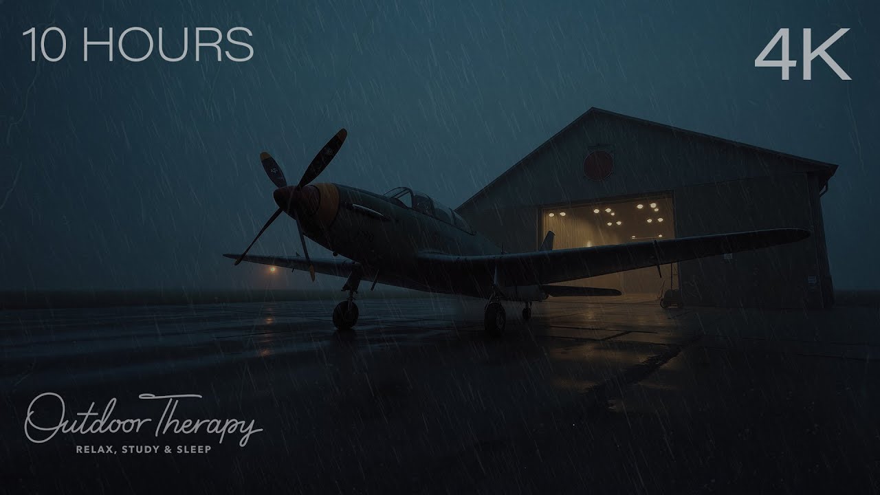 Echoes Of The Sky | A Mesmerizing Heavy Storm of Rain & Thunder | RELAX | STUDY | SLEEP | 10 Hours