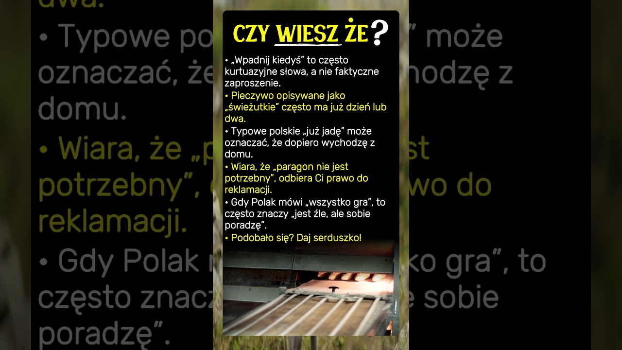 Polskie kłamstewka, których nie zauważasz!