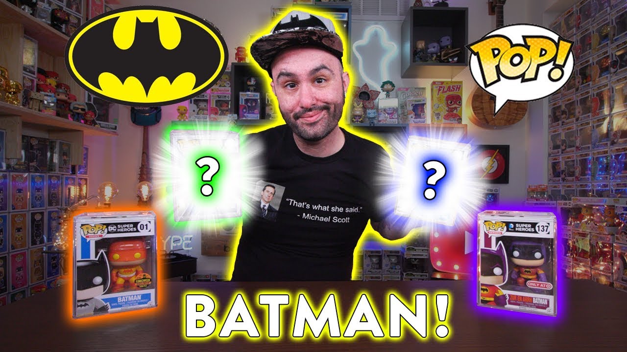 Most Valuable Funko Pop Grail Collection - Batman!