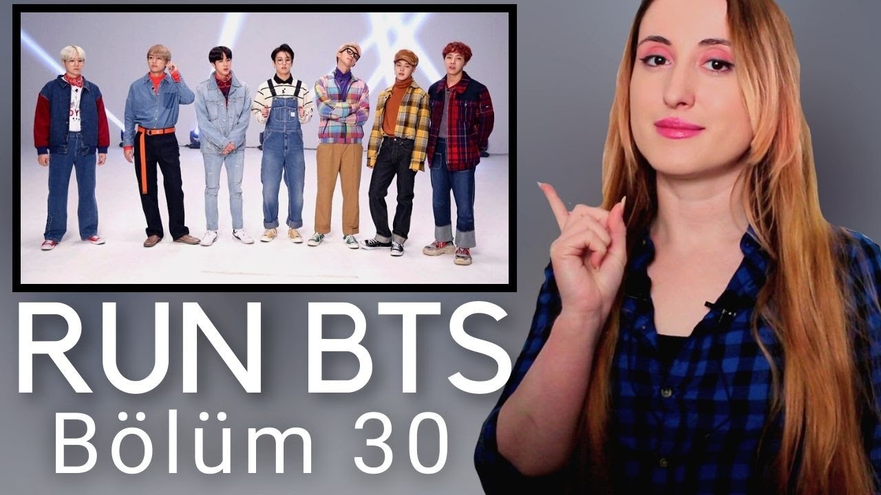 RUN BTS BÖLÜM 30 Tepki | KPOP TEPKİ | KPOP REACTION |