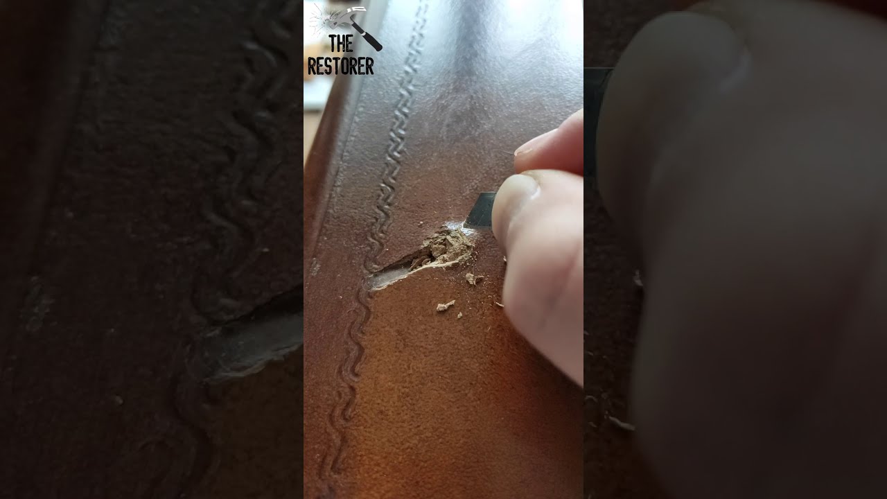 Throw in the trash or restore? Furniture restoration #SHORTS