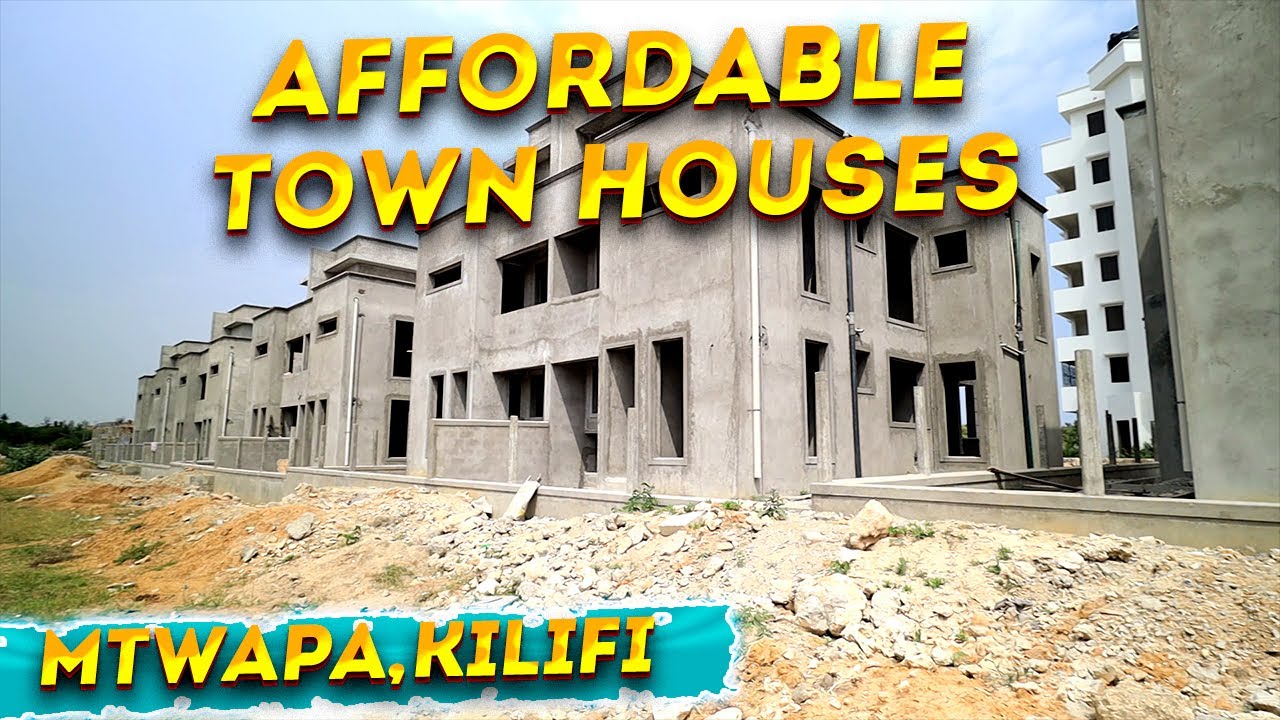Affordable Town houses for sale in Mombasa #realestate #mombasa #kenya