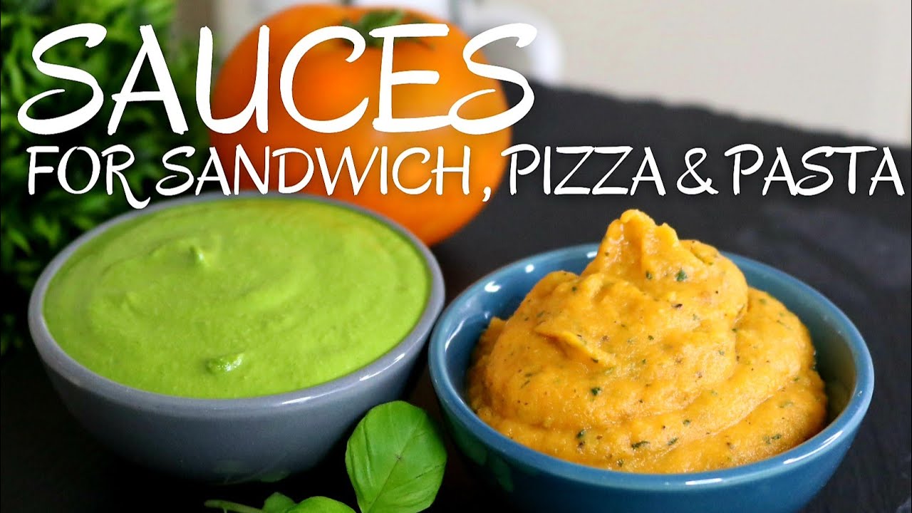 SAUCES FOR SANDWICH PASTA PIZZA | GREEN PIZZA SAUCE | TOMATO PIZZA SAUCE | SIMPLY DELICIOUS