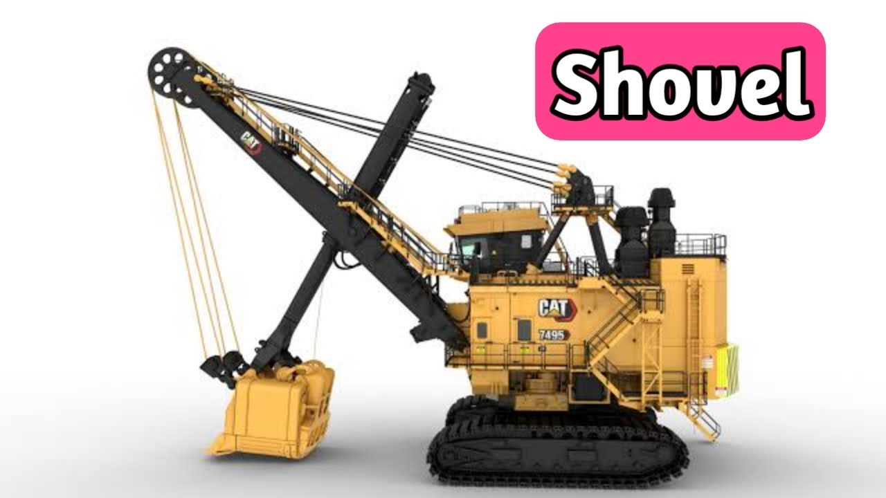 Shovel & it's type || Different parts of shovel || Opencast Machinery || Shovel used in Mines