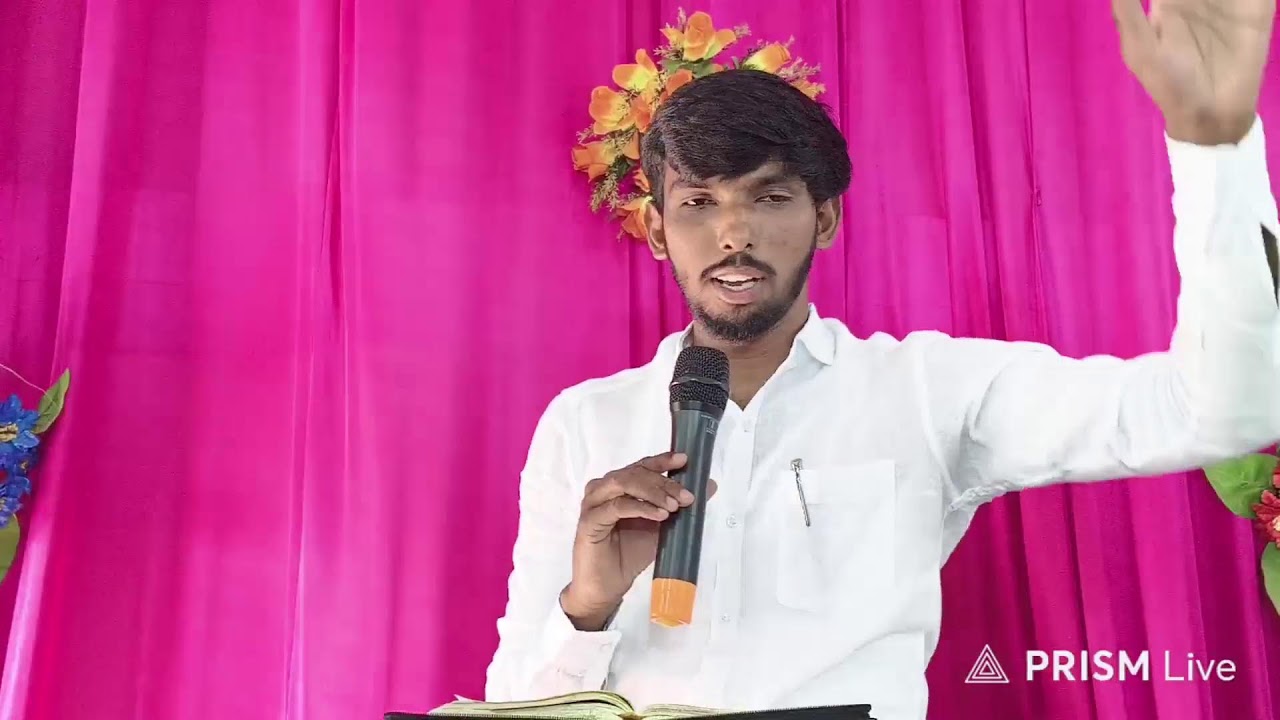 Live streaming of Enosh babu