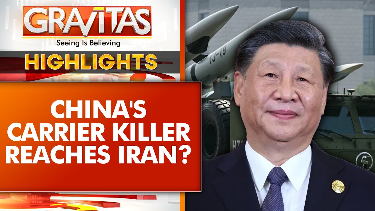 US-Iran War: China-Iran Close Deal for Missiles That Can Sink US Warships | Gravitas Highlights