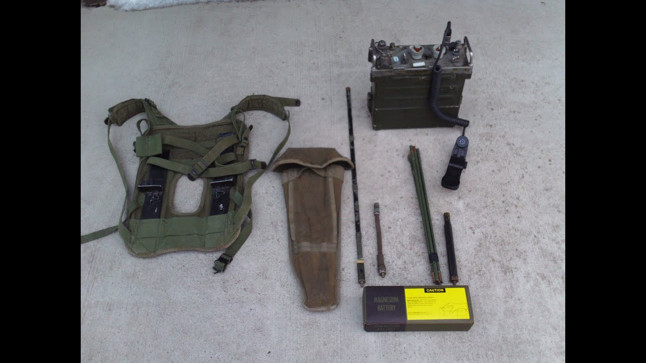 Everything you need to complete your Vietnam PRC-25/ PRC-77 kit
