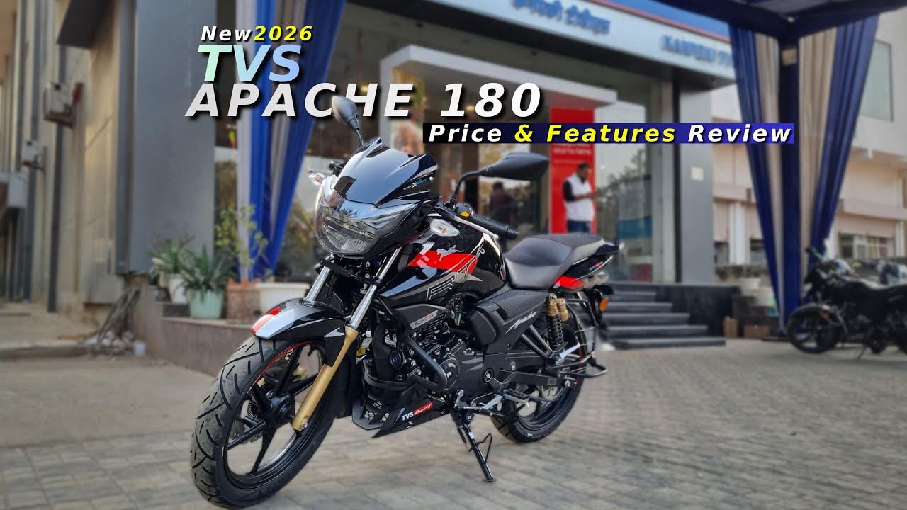2026 TVS Apache RTR 180 2V Review 🔥 Worth Buying? Features, Mileage & Performance