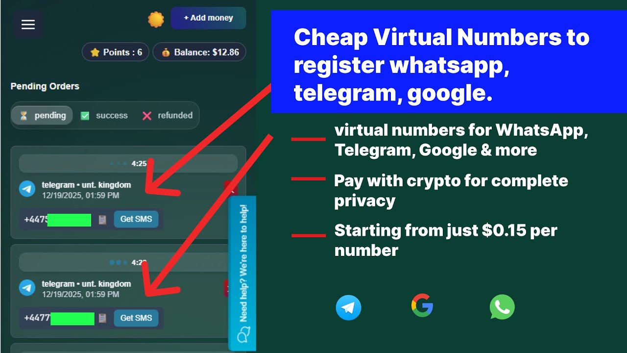 How to Get Virtual Phone Numbers for SMS Verification