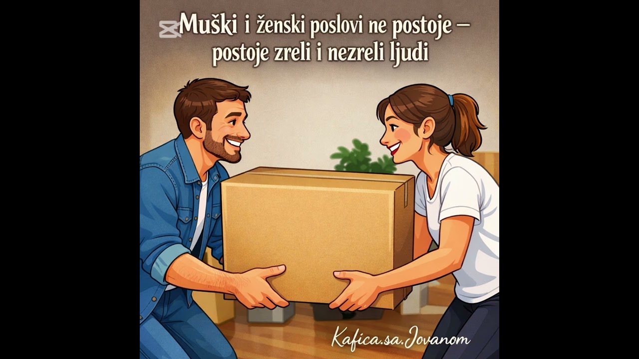 Muški i ženski poslovi ne postoje – postoje zreli i nezreli ljudi