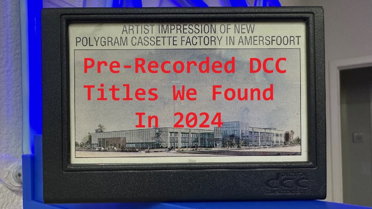 2024 DCC Title Additions. Collecting Pre-Recorded Digital Compact Cassette Titles this year.