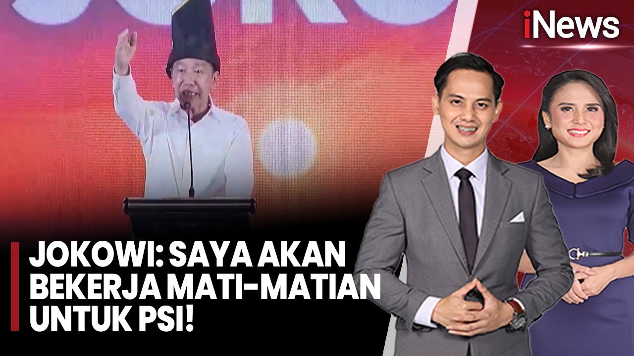 Jokowi Siap Mati-Matian Untuk PSI | iNews Pagi (01/02)