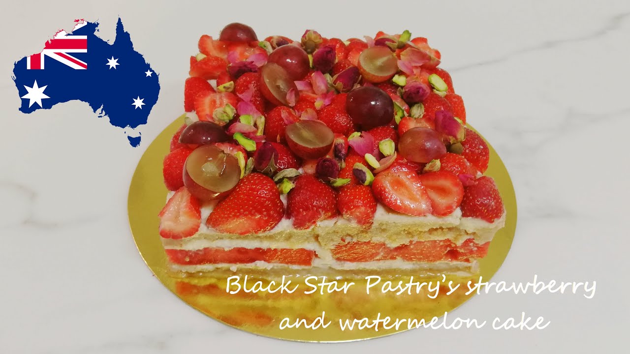 Black Star Pastry’s strawberry and watermelon cake: receta e historia